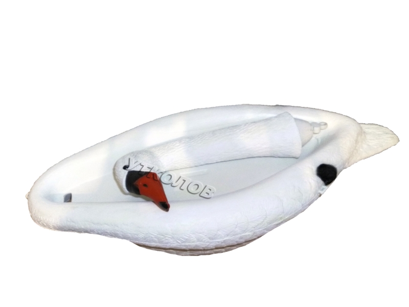 Чучело разборное пластиковое "Белый лебедь активный 591 AV" (Sport Plast)