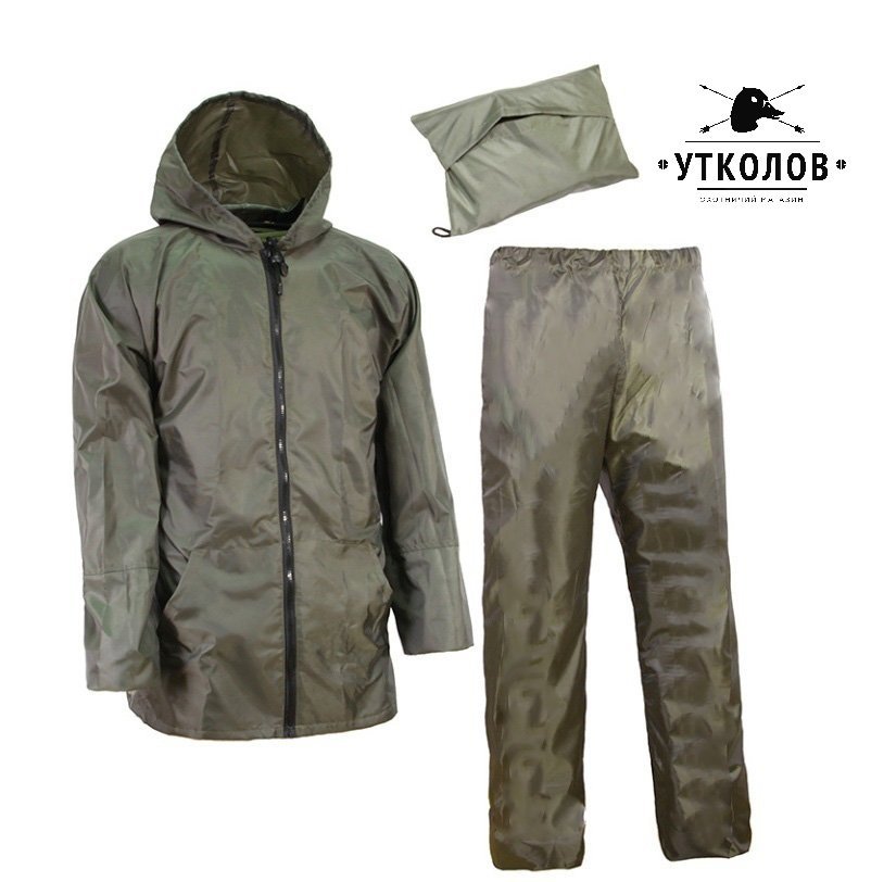 Костюм влагозащитный "Raincoat" (хаки) | Охотничий магазин «Утколов»