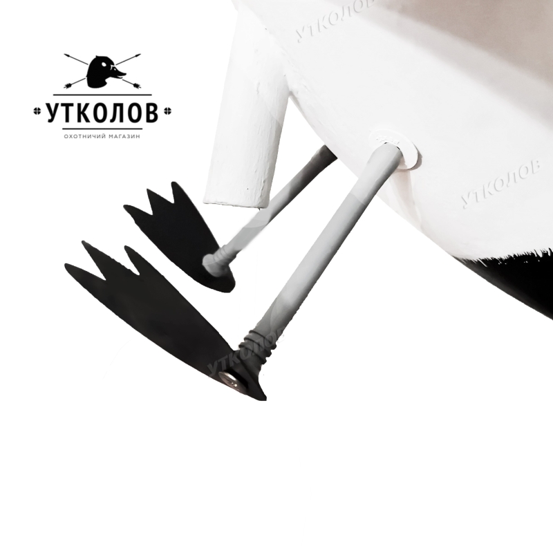 Механическое (ветровое) чучело утки ручной работы "Шилохвость селезень"