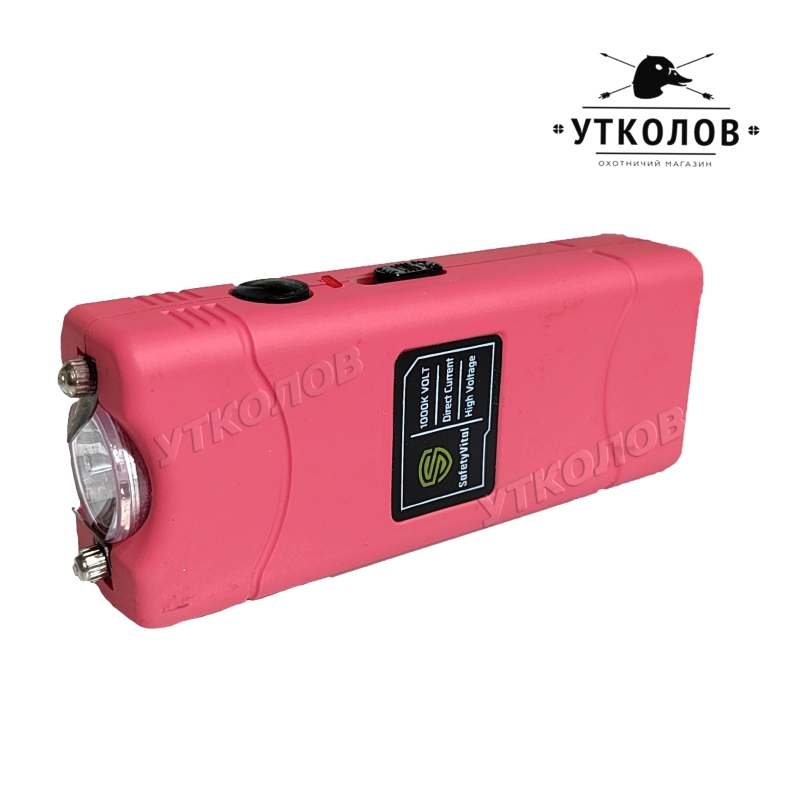 Шокер электрический с фонариком Type-801. Портативный отпугиватель собак.